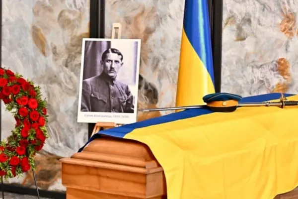 Обіцянку націоналістів виконано: прах Коновальця вирушає з Роттердама до Києва