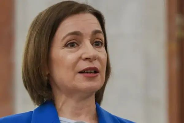 Санду назвала головні цифри транзиту зерна: 50% знижка, 6 млн тонн, 10% через Молдову